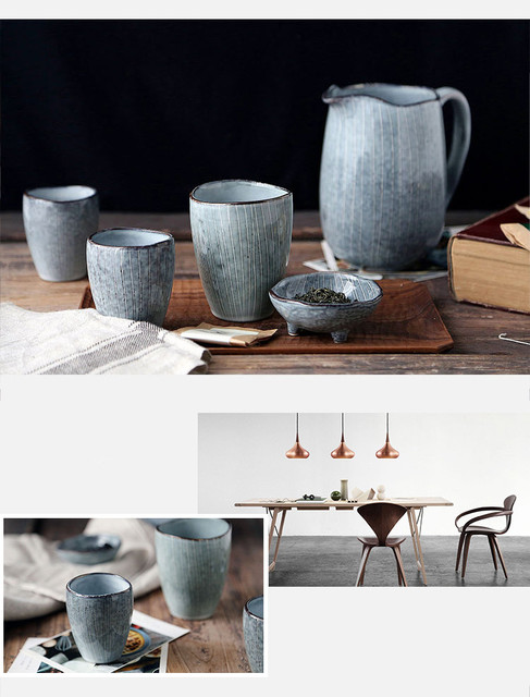 Kubek herbaty japoński styl ceramiczny kreatywny biurowy ANTOWALL - Wianko - 1