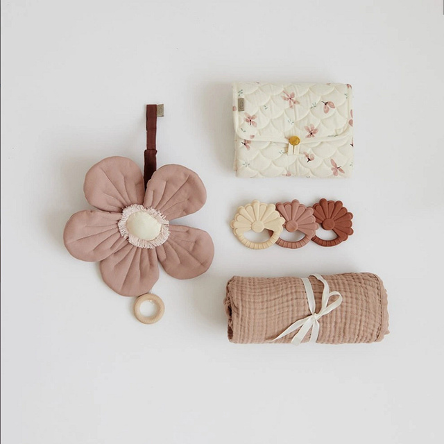 Ręcznie robiona bawełniana muszla/kwiat do namiotu dziecięcego jako ozdoba ściany w sypialni - Wianko - 7