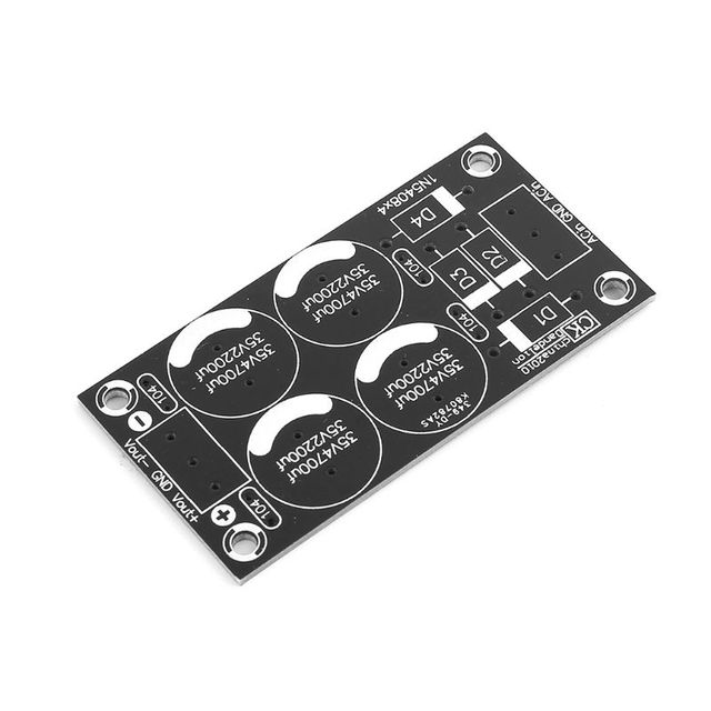 Podwójne zasilanie prostownika do wzmacniacza - płyta PCB 4700uf 35V, 2200uf 35V - Wianko - 7