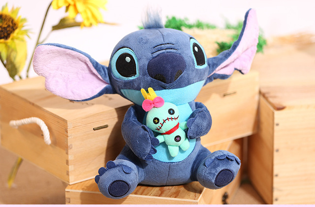 Pluszowa lalka Stich z Disneya - zabawka Lilo i Stitch z anime dla dzieci - urodzinowy prezent - Wianko - 13