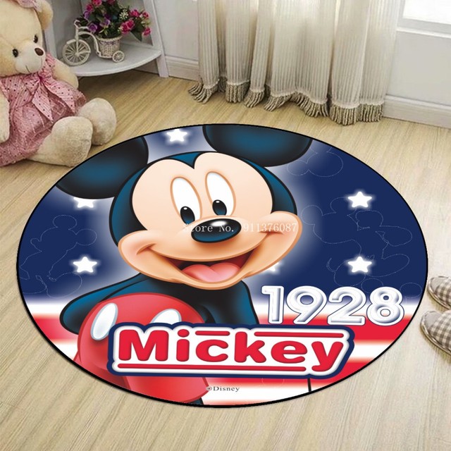 Dywan 3D Mickey Minnie dla dzieci - mata do zabawy w sypialni, antypoślizgowa, składana - Wianko - 17