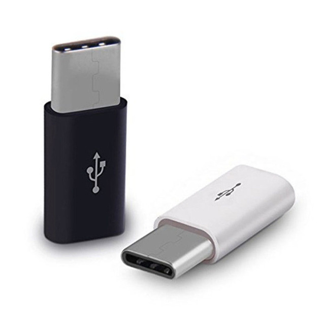 Adapter USB-C typu C do mikro USB męski-żeński, zestaw 10 sztuk - Wianko - 1