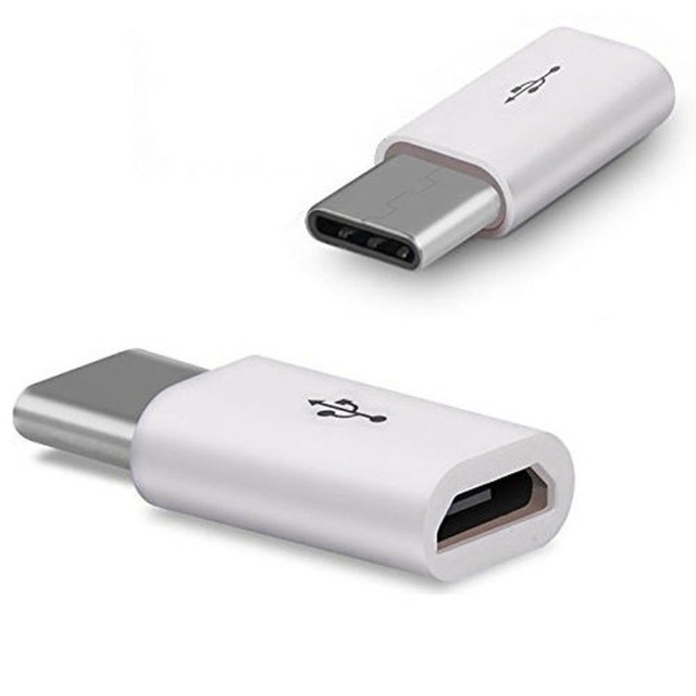 Adapter USB-C typu C do mikro USB męski-żeński, zestaw 10 sztuk - Wianko - 2