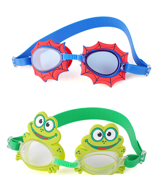 Okulary pływackie dla dzieci Anti Fog HD Cartoon, nurkowanie, surfing, wodoodporne, ochronne - Wianko - 7