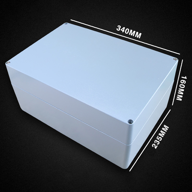 Aluminiowe wodoodporne pudełko obudowa z metalowym złączem IP67 - Wianko - 27