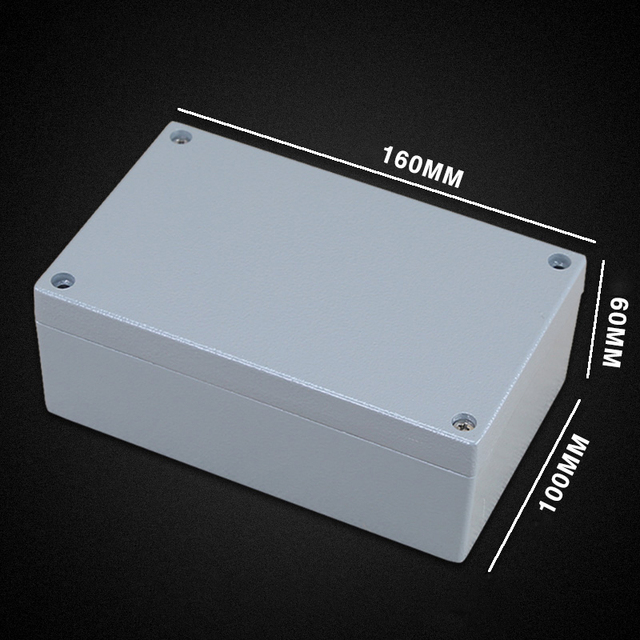 Aluminiowe wodoodporne pudełko obudowa z metalowym złączem IP67 - Wianko - 10