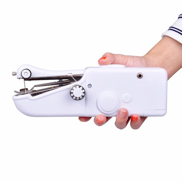 Przenośna ręczna maszyna do szycia - mini, elektryczna, bezprzewodowa, narzędzie do szycia odzieży ze ściegiem ręcznym - Wianko - 4
