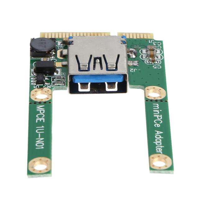 Mini PCI-E na USB 3.0 Adapter - konwerter Laptopowy do kart rozszerzeń na PC PCI Express PCIe na USB 3.0 - Wianko - 4