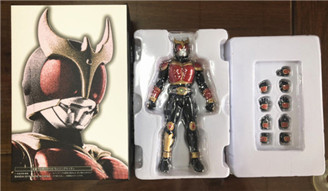 Figurka Kamen Rider zamaskowany jeździec 15cm, zbuduj krzyż Z Faiz Kuuga Agit - kolekcja modeli z PVC zabawki akcji - Wianko - 28