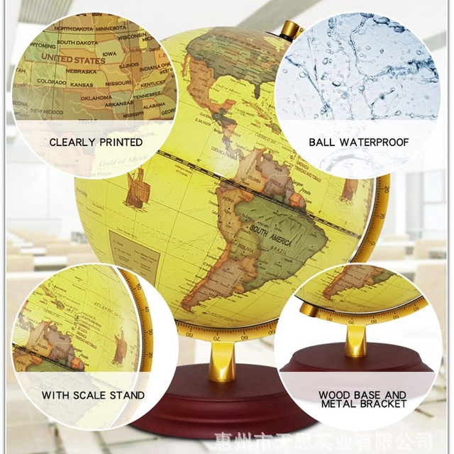 Mapa oceanu piłka geografia 25cm edukacyjna dla dzieci - Wianko - 5