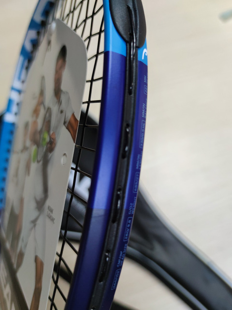 Profesjonalna rakieta tenisowa Carbon, padel, worek strunowy, overgrip i dampener - oryginalny sprzęt tenisowy - Wianko - 14