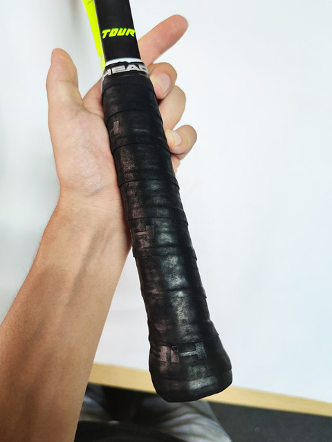 Profesjonalna rakieta tenisowa Carbon, padel, worek strunowy, overgrip i dampener - oryginalny sprzęt tenisowy - Wianko - 34