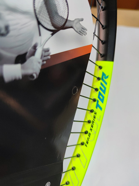 Profesjonalna rakieta tenisowa Carbon, padel, worek strunowy, overgrip i dampener - oryginalny sprzęt tenisowy - Wianko - 32