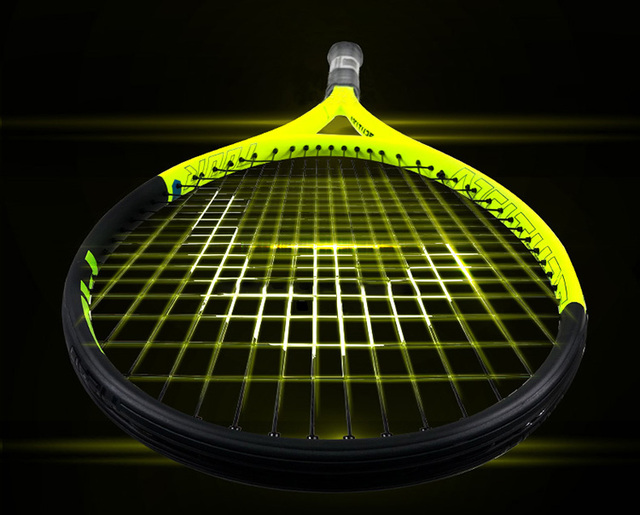Profesjonalna rakieta tenisowa Carbon, padel, worek strunowy, overgrip i dampener - oryginalny sprzęt tenisowy - Wianko - 4