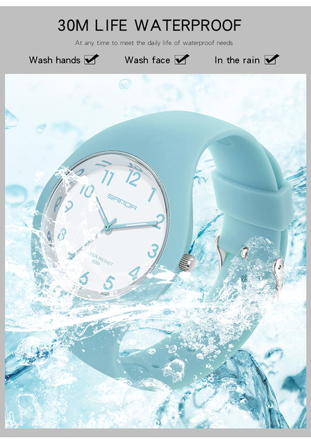 Różowy zegarek damska marka zegarki kwarcowe wodoodporne 30M Relogio Feminino - Wianko - 21