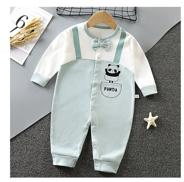Kombinezon Romper Unisex dla niemowląt noworodków - wygodny, skóra przyjazna, ogólna odzież dla chłopca - Wianko - 7