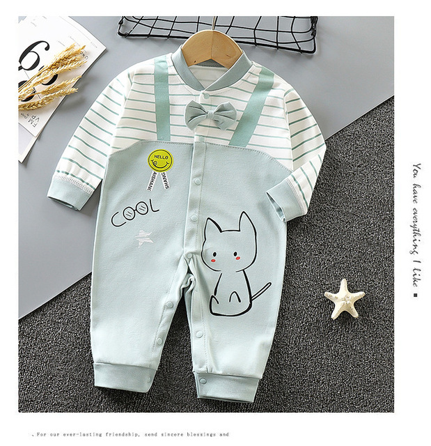 Kombinezon Romper Unisex dla niemowląt noworodków - wygodny, skóra przyjazna, ogólna odzież dla chłopca - Wianko - 5