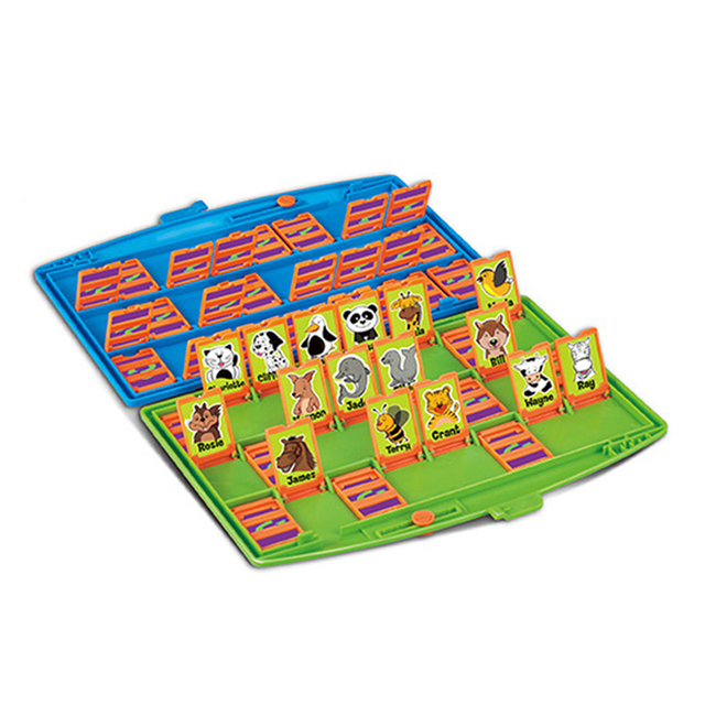 Klasyczna gra planszowa - Kto jest to? Zabawka dla rodziców i dzieci do szkolenia pamięci - czas wolny i gry halowe - Wianko - 6