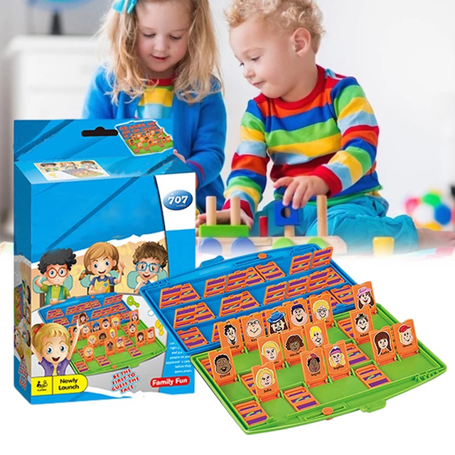 Klasyczna gra planszowa - Kto jest to? Zabawka dla rodziców i dzieci do szkolenia pamięci - czas wolny i gry halowe - Wianko - 2