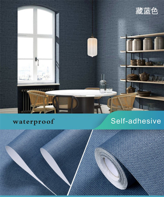 Tapeta samoprzylepna Home Decor wzór tkaniny - odporna na pleśń i wodoodporna - do salonu, sypialni i ściany sklepowej - Wianko - 6