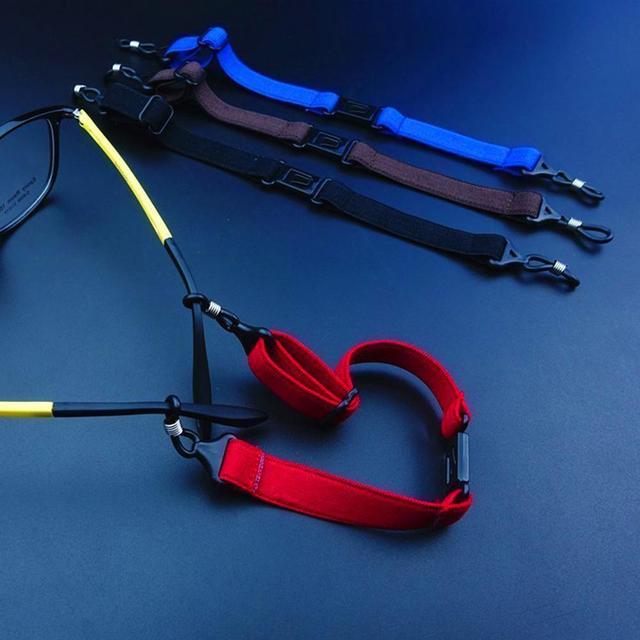 Okulary sportowe z elastycznym antypoślizgowym sznurkiem do mocowania i podkładką linową pod szklanki - Wianko - 13