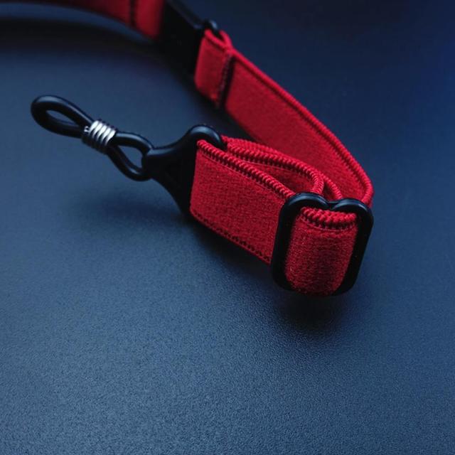 Okulary sportowe z elastycznym antypoślizgowym sznurkiem do mocowania i podkładką linową pod szklanki - Wianko - 12