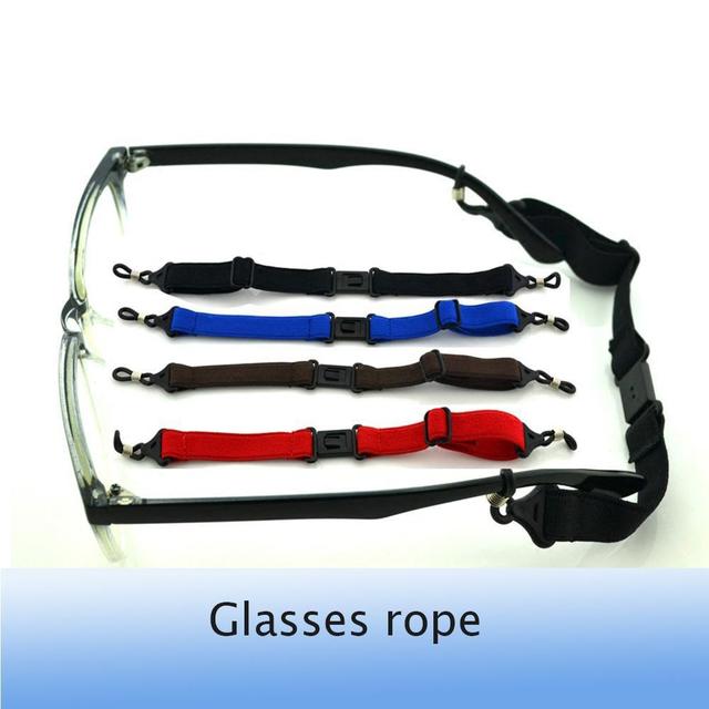 Okulary sportowe z elastycznym antypoślizgowym sznurkiem do mocowania i podkładką linową pod szklanki - Wianko - 15