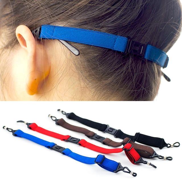 Okulary sportowe z elastycznym antypoślizgowym sznurkiem do mocowania i podkładką linową pod szklanki - Wianko - 1