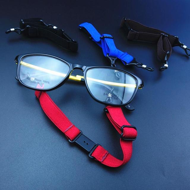 Okulary sportowe z elastycznym antypoślizgowym sznurkiem do mocowania i podkładką linową pod szklanki - Wianko - 4