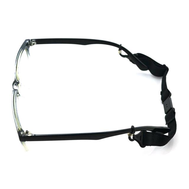 Okulary sportowe z elastycznym antypoślizgowym sznurkiem do mocowania i podkładką linową pod szklanki - Wianko - 3