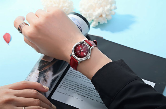Boderry Zegarek damski kobiety - luksusowy z wykorzystaniem szwajcarskiego mechanizmu kwarcowego, elegancki biznesowy zegarek Top marki, stylowy dodatek dla każdej kobiety - Reloj Mujer - Wianko - 13