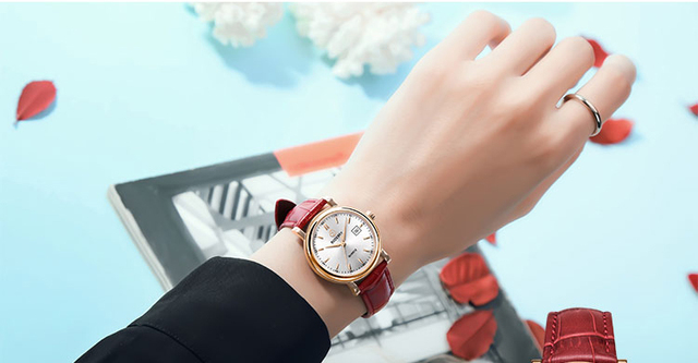 Boderry Zegarek damski kobiety - luksusowy z wykorzystaniem szwajcarskiego mechanizmu kwarcowego, elegancki biznesowy zegarek Top marki, stylowy dodatek dla każdej kobiety - Reloj Mujer - Wianko - 5