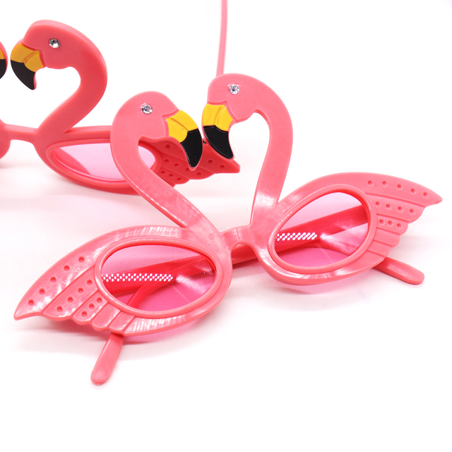 Okulary Flamingo Cartoon na imprezę ślubne - śmieszne, idealne jako dodatek do dobrodziejstw i prezentów urodzinowych - Wianko - 6