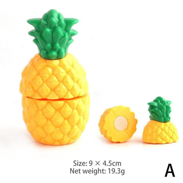 Domek dla dzieci - Zabawka kuchenna edukacyjna do udawania cięcia owoców i warzyw w koszyku - Wianko - 29