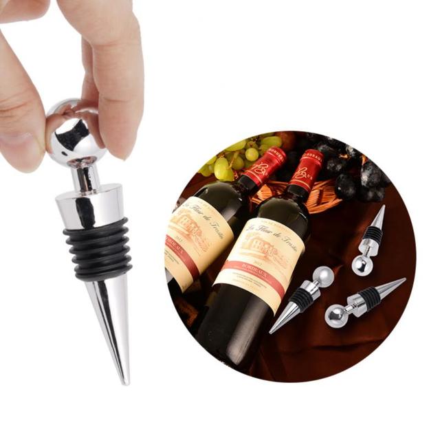 Korek okrągły wielokrotnego użytku, zapewniający próżniowe zamknięcie butelki do przechowywania wina, w kolorze czerwonym - Wianko - 7