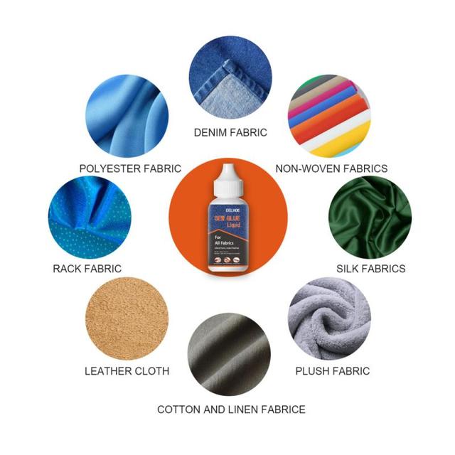 Klej PVC 30ML do szybkiego klejenia materiału ze skóry i naprawy ubrań - Wianko - 8