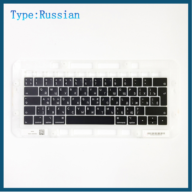 Klawiatura zamienne klawisze do Macbook Pro Retina A1989 A1990 - nowe keycap 2018 US, hiszpański, niemiecki, arabski, włoski - Wianko - 15