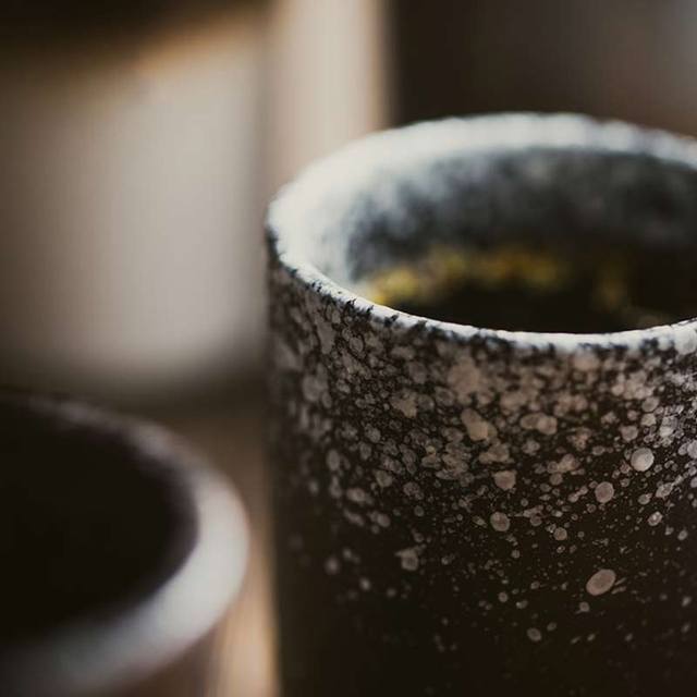 Czarka do herbaty ceramiczna retro ze stoneware, poj. 150ml (1 szt.), porcelanowa, japońska, do picia, do domu i kuchni - Wianko - 3