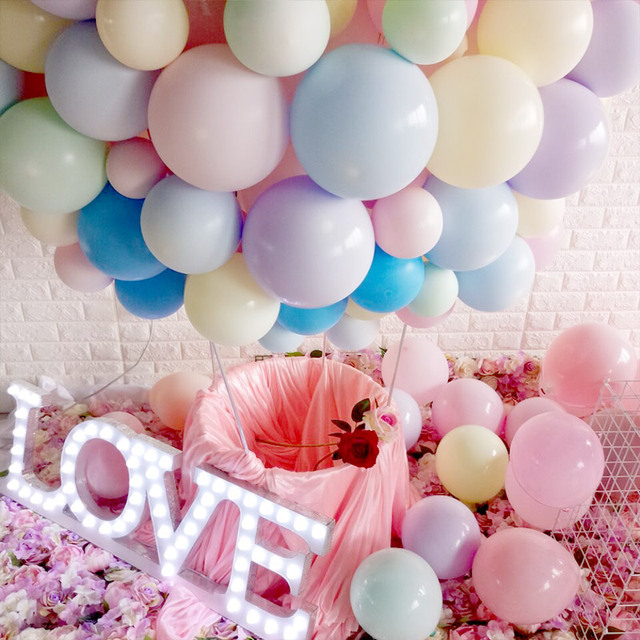 100 sztuk 10 Cal niebieskie atramentowe nadmuchiwane balony z motywem urodzin, ślubu, świąt, walentynkowe, rocznicowe - Wianko - 21