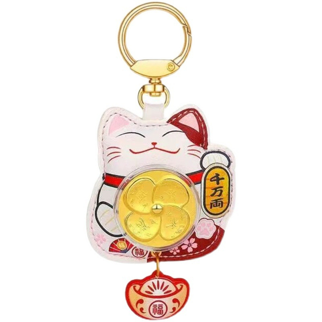 Brelok na klucze Anime 2022 - moda i pasja w jednym! Stylowy wisiorek z kotem na torby i samochody - Wianko - 1