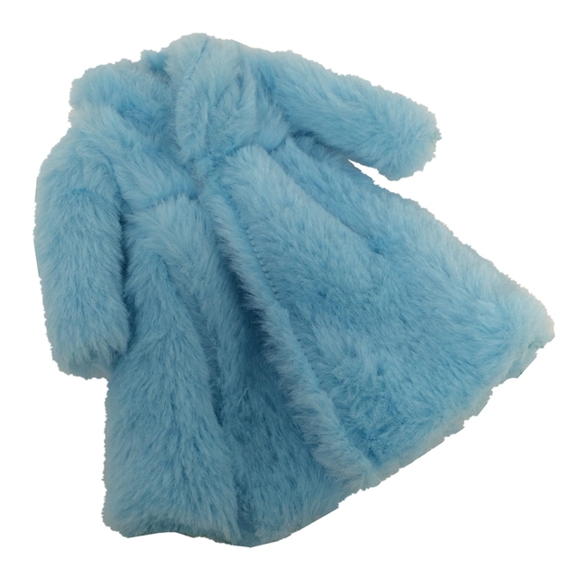 Adollya ubrania z miękkim futrem dla lalki BJD 1/6 - długie rękawy, zima, casual - Wianko - 13