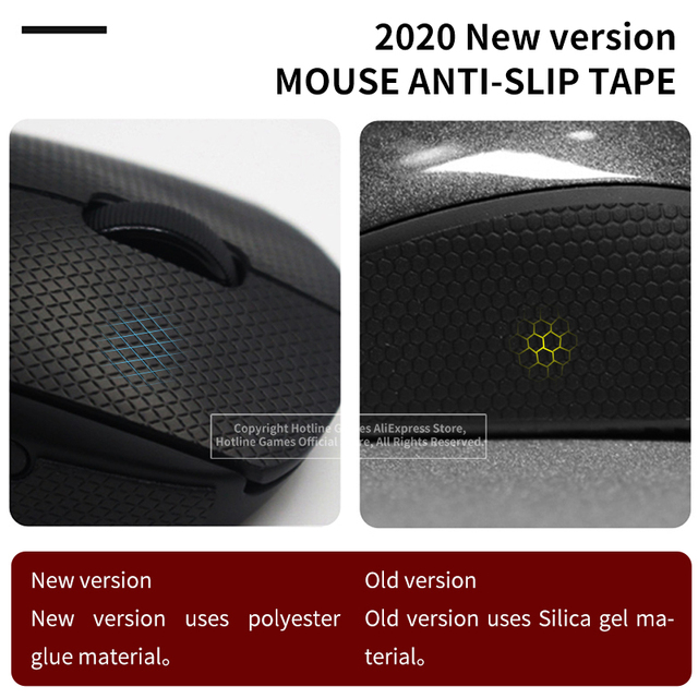 Taśma antypoślizgowa Hotline Games Mouse dla myszy ZOWIE EC2-B EC2B - Wianko - 3