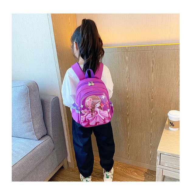 Hello Kitty plecak dla przedszkolaka - dziewczęce, pluszowy, kreskówkowy, w modnej księżniczce stylistyce - Wianko - 11