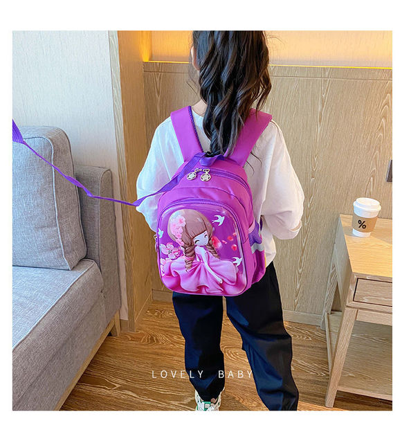 Hello Kitty plecak dla przedszkolaka - dziewczęce, pluszowy, kreskówkowy, w modnej księżniczce stylistyce - Wianko - 12