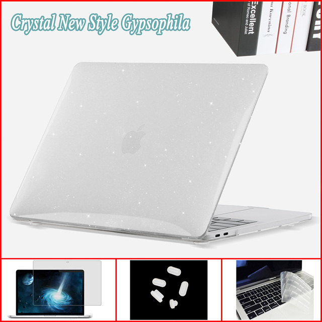 Torba na laptopa Gypsophila 2021 dla Apple Macbook M1 Pro MAX 14 16 Air Retina 11 12 13 15 cali - pasek dotykowy ID Air Pro 13 - Wianko - 6