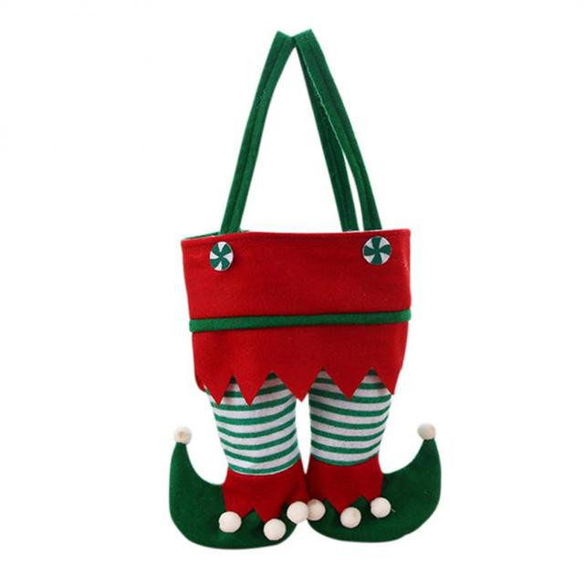 Elf cukierki - aksamitne torby na prezenty w świąteczne wzory - Wianko - 15