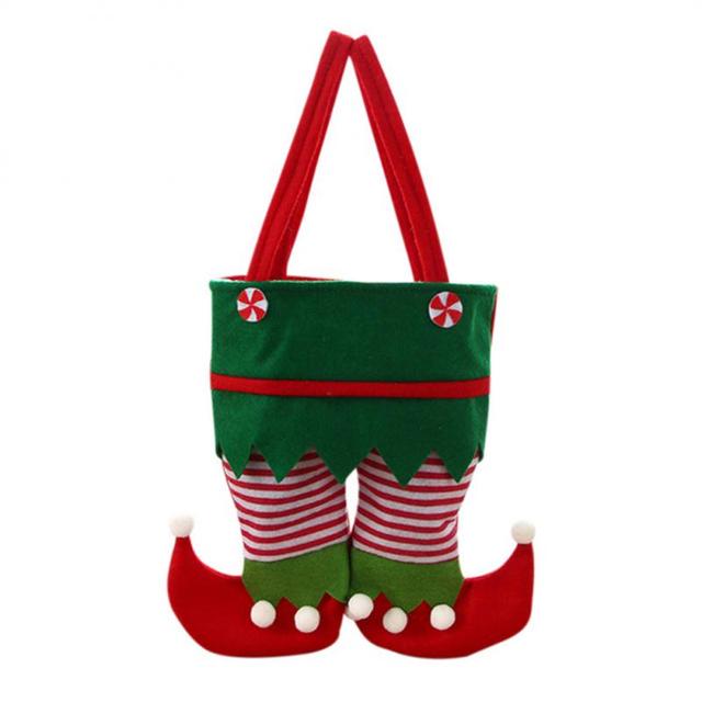 Elf cukierki - aksamitne torby na prezenty w świąteczne wzory - Wianko - 16