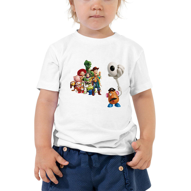 Koszulka Woody Toy Story dla chłopców, letnia moda dziecięca - Disney Harajuku - Wianko - 12