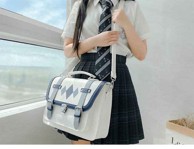 Plecak dziewczęcy w stylu japońskiego JK Lolita, idealny dla studentek, wykonany z sztucznej skóry - teczka na ramię do noszenia książek i przesyłek - Wianko - 18