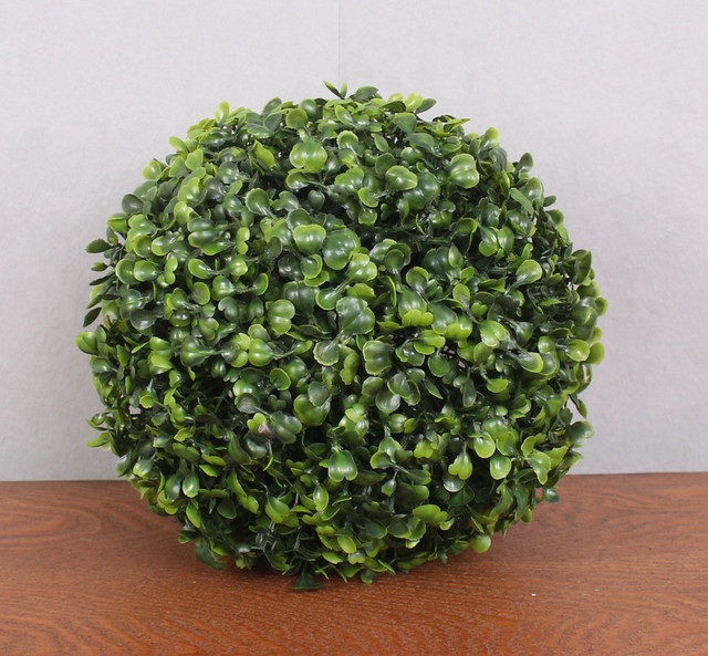 Sztuczna trawiasta piłka Milan zielona 8 rozmiar - idealna dekoracja do wnętrz - Wianko - 16